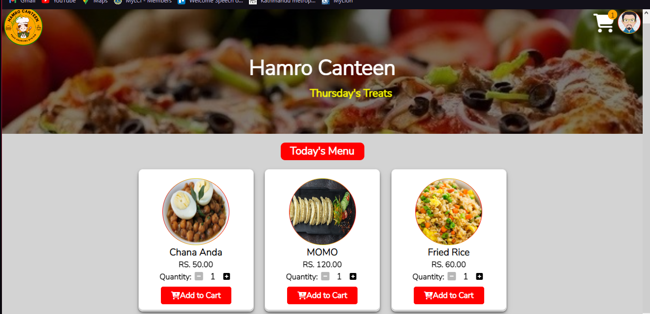 Hamro Canteen screenshot